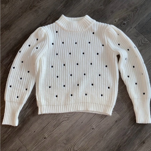 English Factory Ivory Knit Sweater - Picture 1 of 5